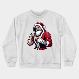 Santa "Fighter" Claus Crewneck Sweatshirt